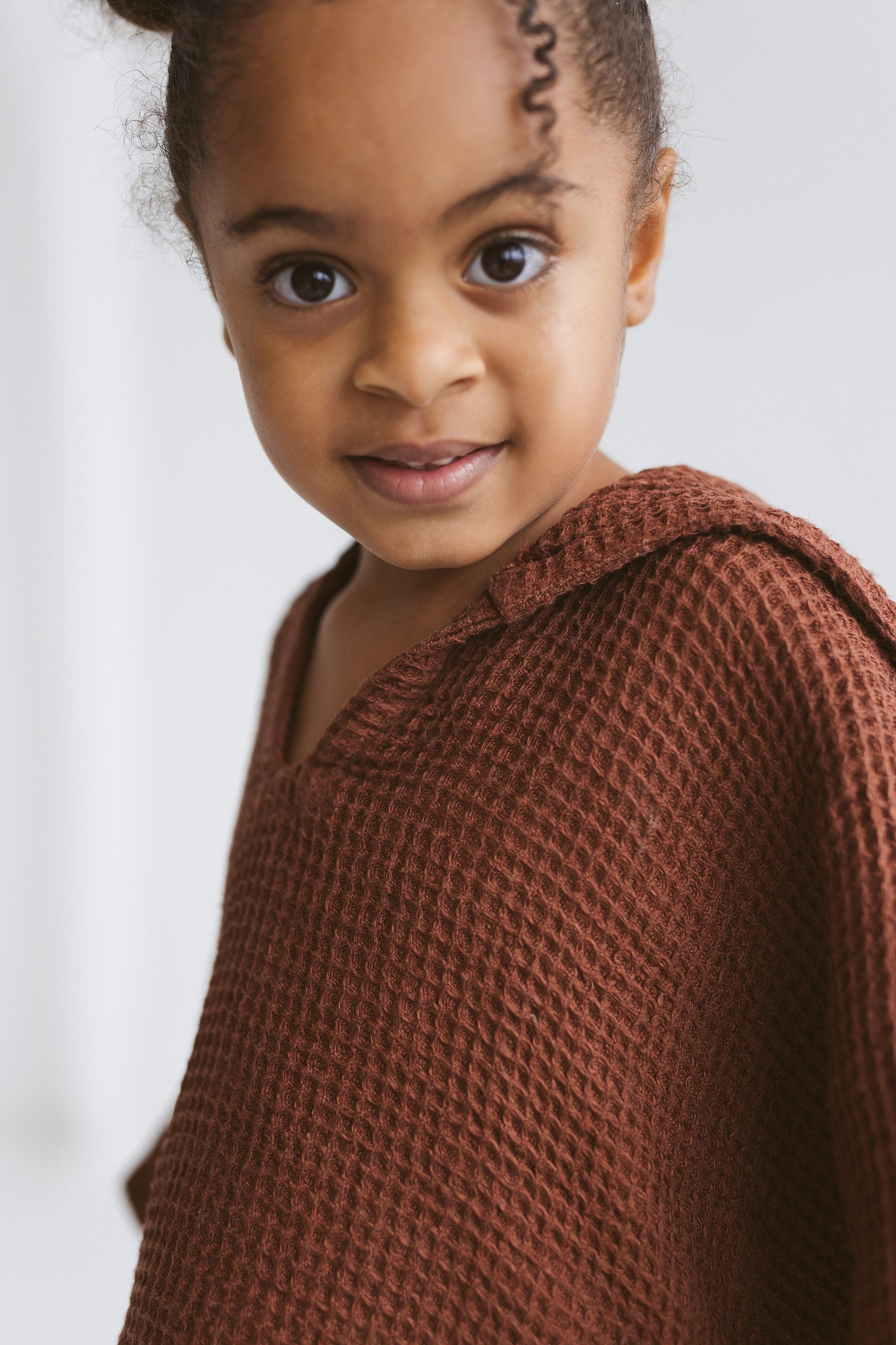 Linen Beach Poncho For Kids