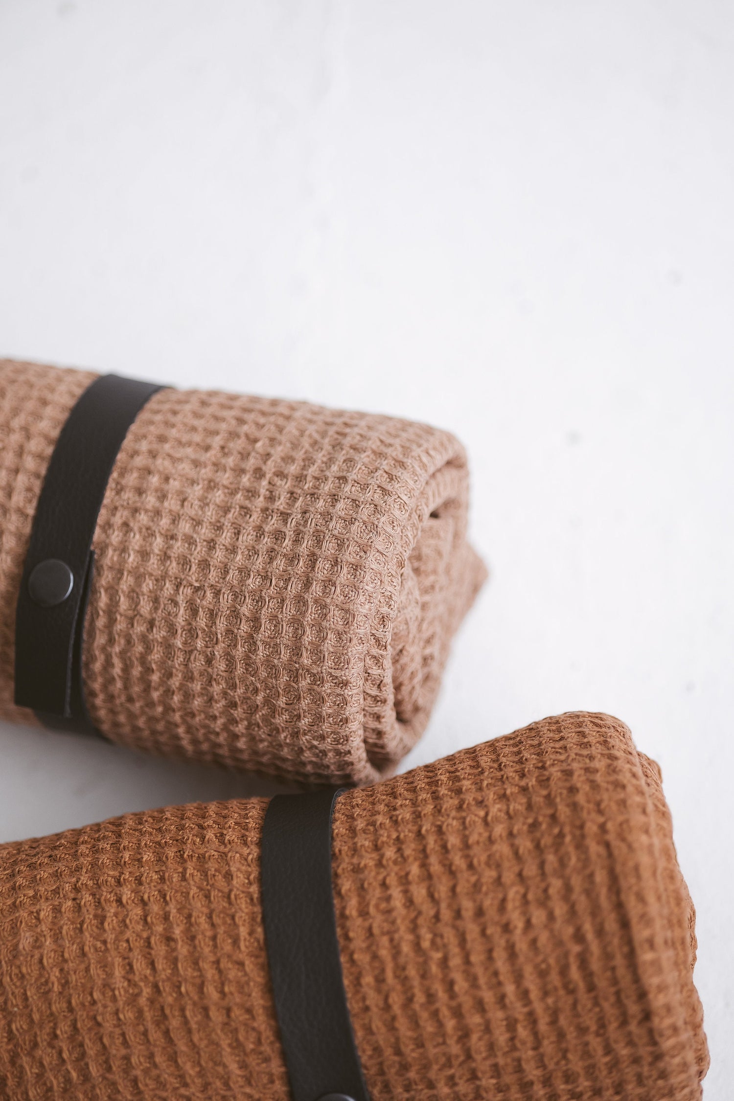 Waffle Linen Travel Towel