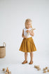 Amber Linen Girls Skirt