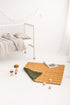 Rusty Safari Green Linen Baby Padded Play Mat
