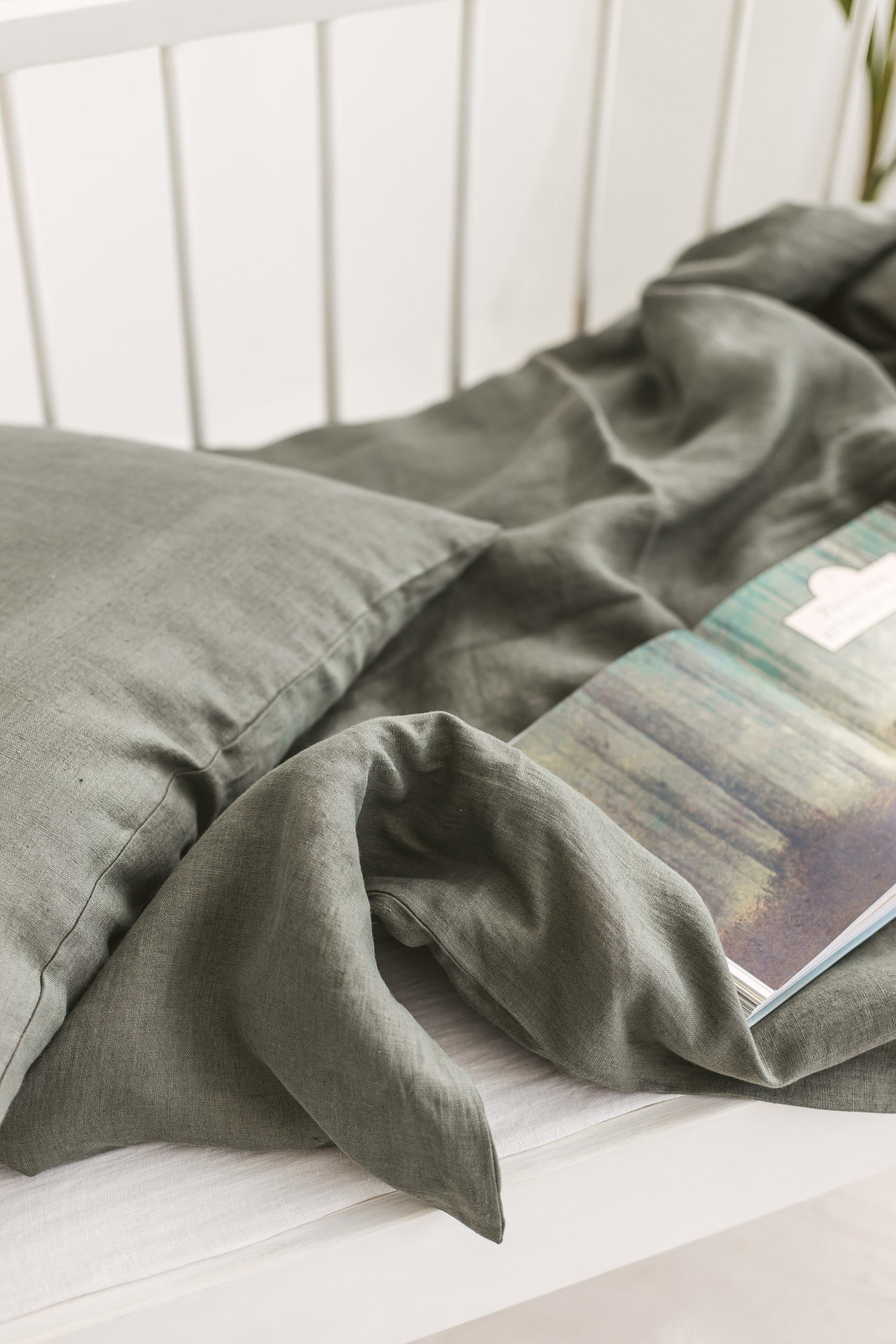 Linen Baby Bedding Set